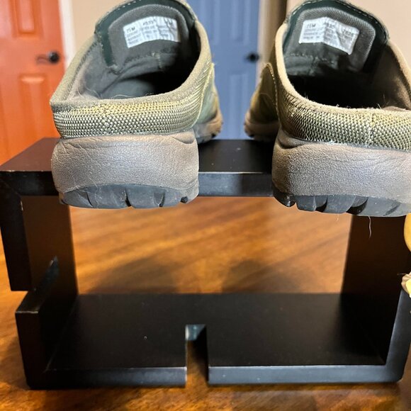 Timberland Smart Comfort System Green Suede Mule Clog Shoes Size 7.5 - Picture 5 of 6